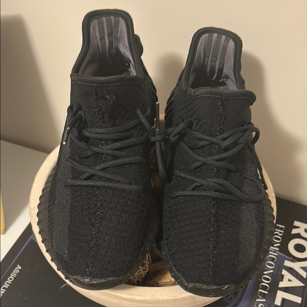 Black Knit Sneakers